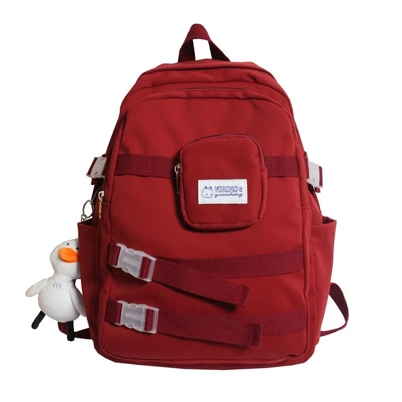 Large Capacity Girls School Backpack