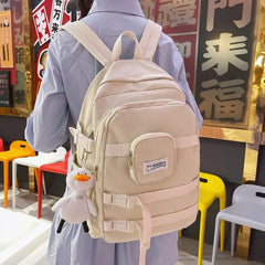Large Capacity Girls School Backpack