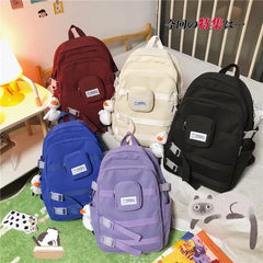 Large Capacity Girls School Backpack