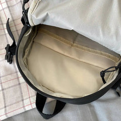 Small Women's Backpack Girls School Bag Waterproof Nylon Japanese Casual