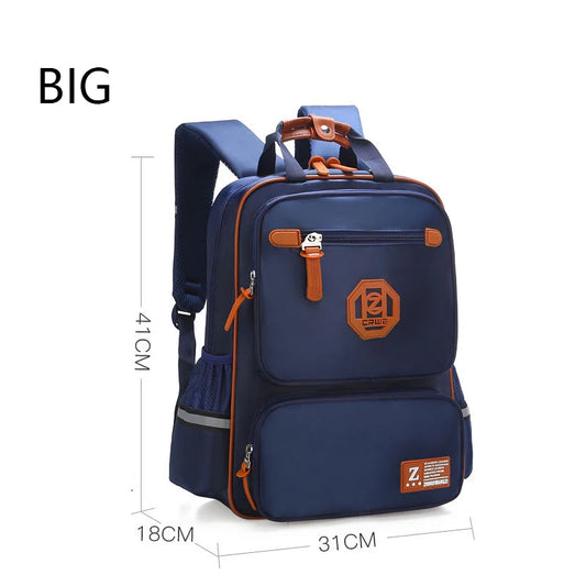 Girls Primary School Orthopedic Backpack Waterproof Big Capacity