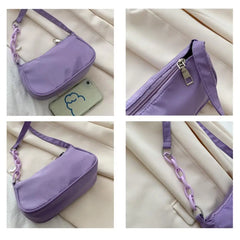 Smooth Surface Underarm Bag for Women, Easy to Clean