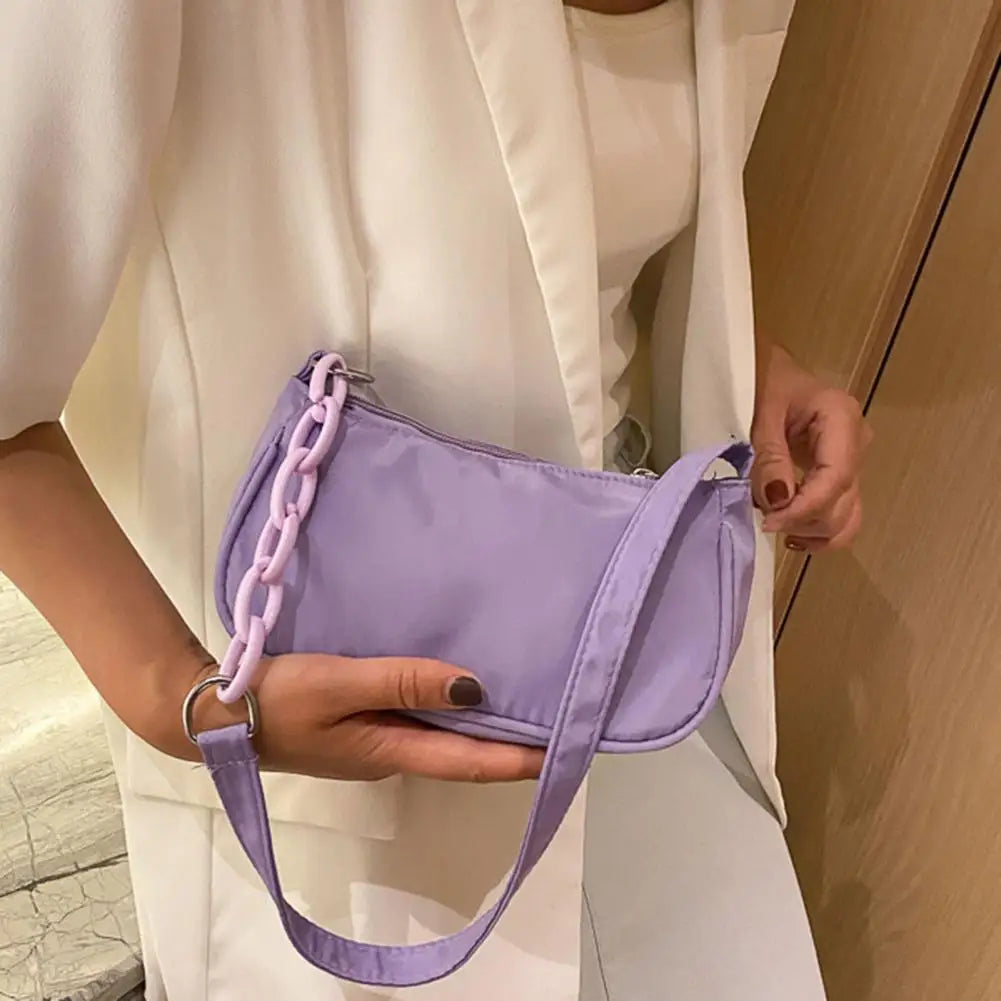 Smooth Surface Underarm Bag for Women, Easy to Clean