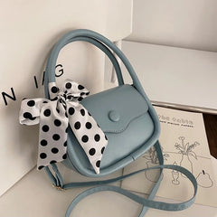 Small Bow Shoulder Bag Crossbody Top-handle Bag