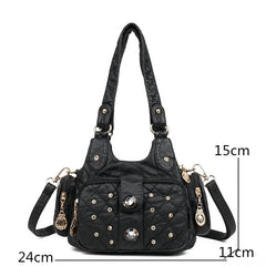 Soft Leather Crossbody Bag Women Handbags Shoulder Bag Top-handle Bags