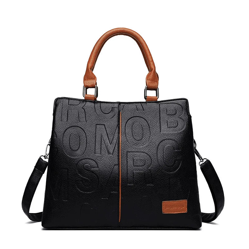 Stylish Handbag with Large Capacity - Net Red