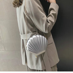 Wild Shell PVC Shoulder Bag 8 Colors Women Bags