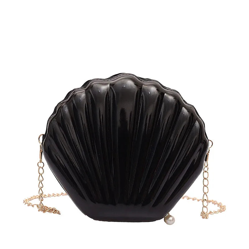 Wild Shell PVC Shoulder Bag 8 Colors Women Bags