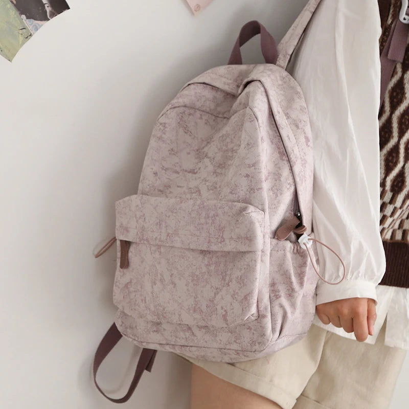 Waterproof School Backpack for Teenagers Couples Travel