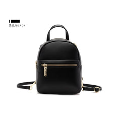 Women Backpack Large Capacity Mini Backpack Anti-theft School Bag Pu Leather Bac