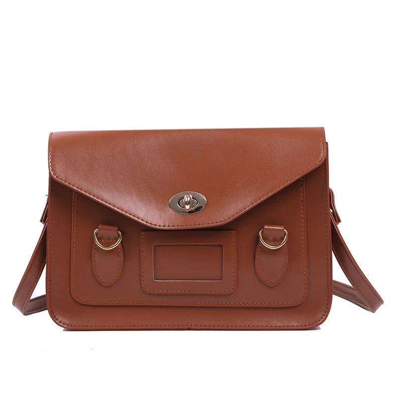Small Pu Leather Shoulder Bag Women's Handbag