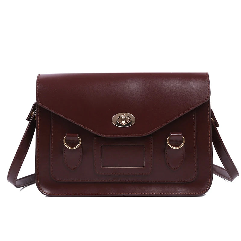 Small Pu Leather Shoulder Bag Women's Handbag