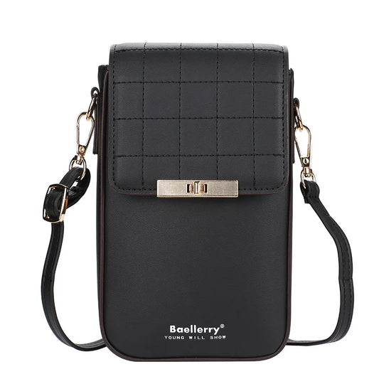 Mini Women Messenger Bags with Phone Pocket and Card Holder