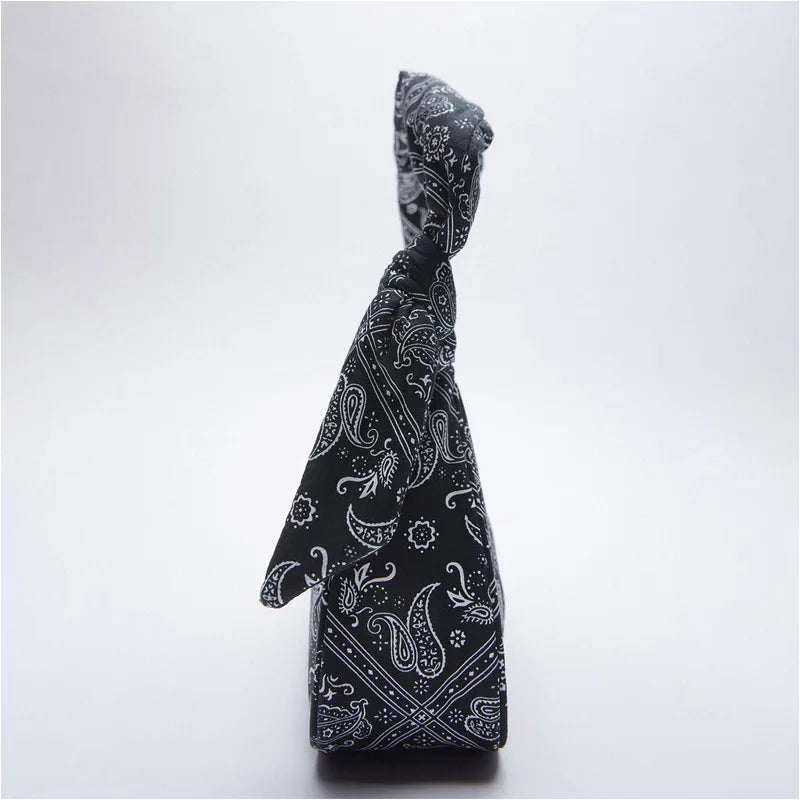 Women's Vintage Print Underarm Bag Handbag Tote