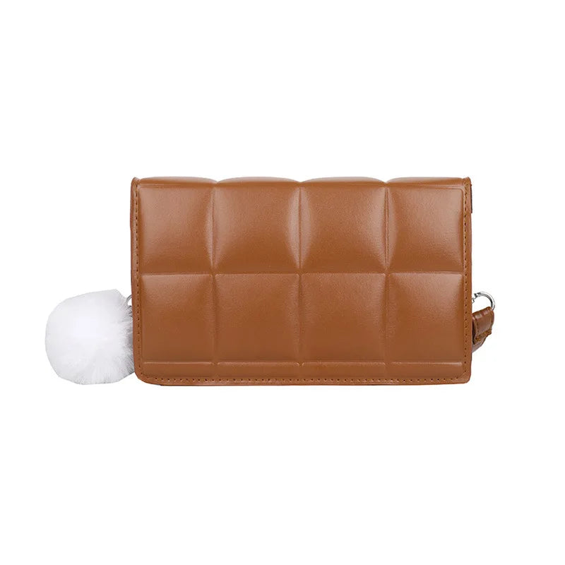PU Leather Shoulder Bag Handle Women's Hand Bag