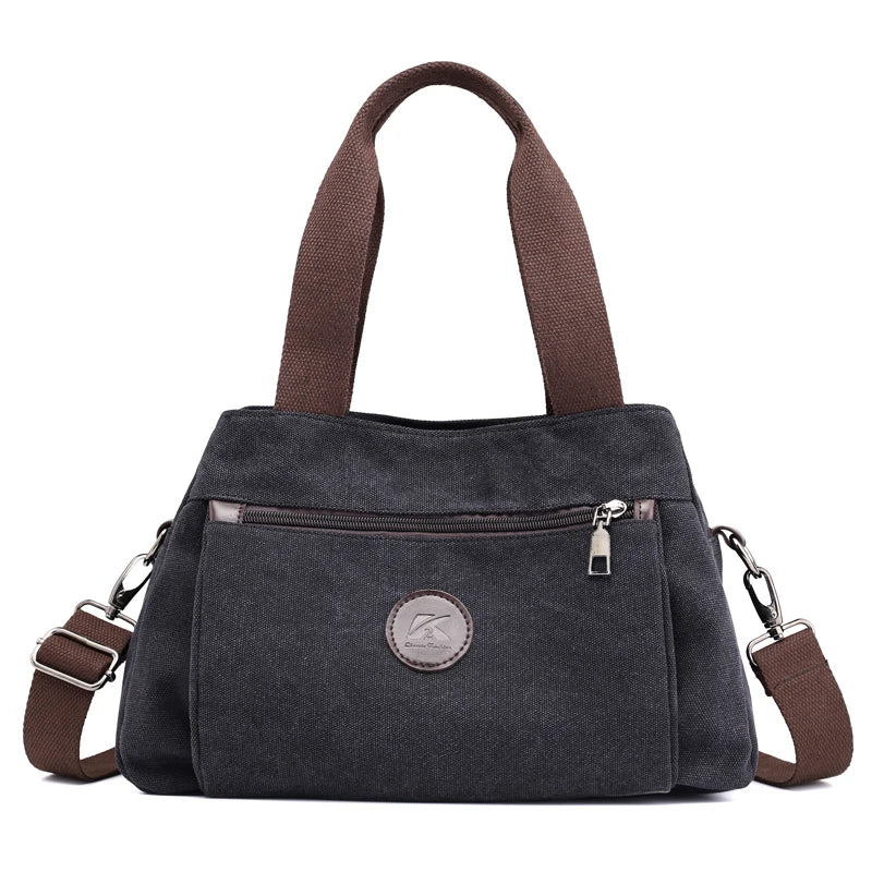 Women's Messenger Bag Canvas Crossbody Tote