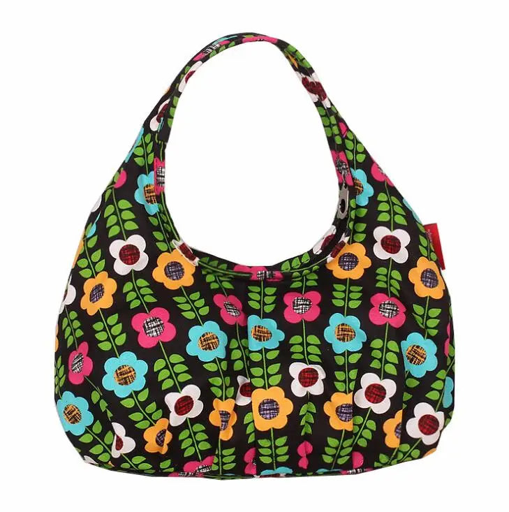 Canvas Print Lady Handbag One Shoulder