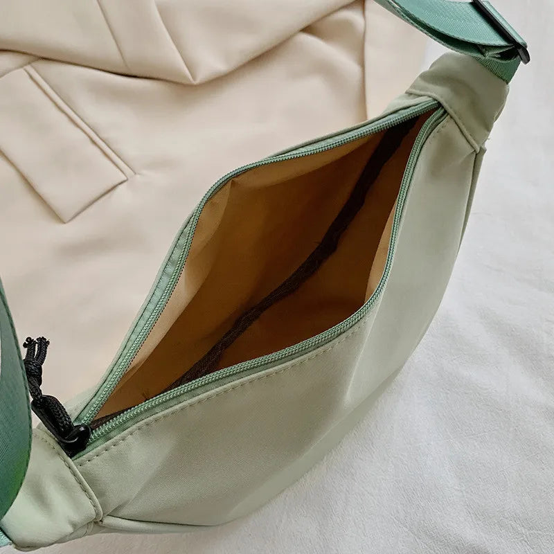 Nylon Dumpling Bag Women's One Shoulder Messenger Waist Bag