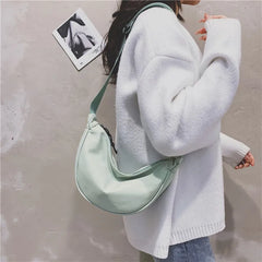 Nylon Dumpling Bag Women's One Shoulder Messenger Waist Bag