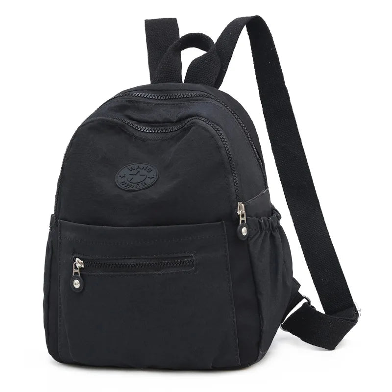 Women's Oxford Cloth Backpack Lightweight Student School Bag
