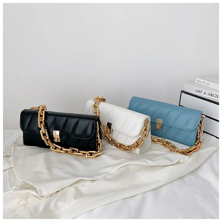 Small Fragrance French Armpit Bag Shoulder Messenger Handbag