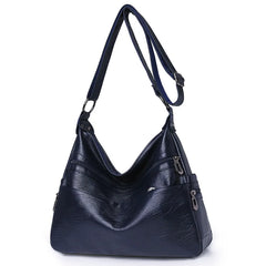 Soft Women Messenger Bags Totes Crossbody Bags Solid Shoulder Bags