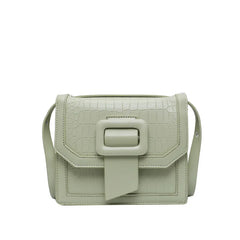 Spring Colorful Small Square Flap Crossbody Handbag