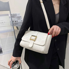 Spring Women's Pu Leather Shoulder Bag - Crossbody Lady Purse