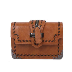 Spring Women's Texture Shoulder Bag Crossbody Messenger Handbags Purses