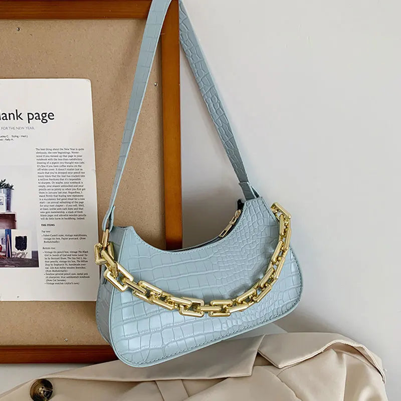 Summer Small Handbags For Women High Female Shoulder Bag Chain Strap