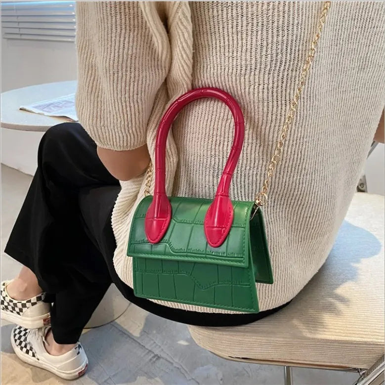 Summer Style Hit PVC Jelly Macaroon Candy Shoulder Bag