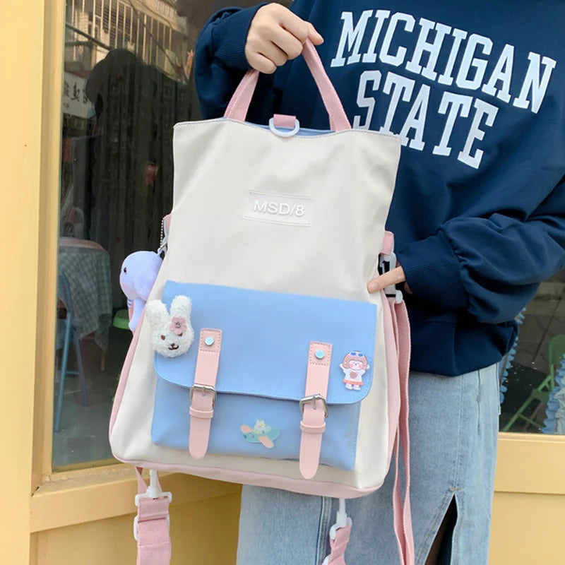 Summer Large Capacity Girls Backpack Japanese Style Schoolbag