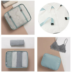 Travel Bags Clothes Shoe Underwear Organizer Storage Luggage Cube