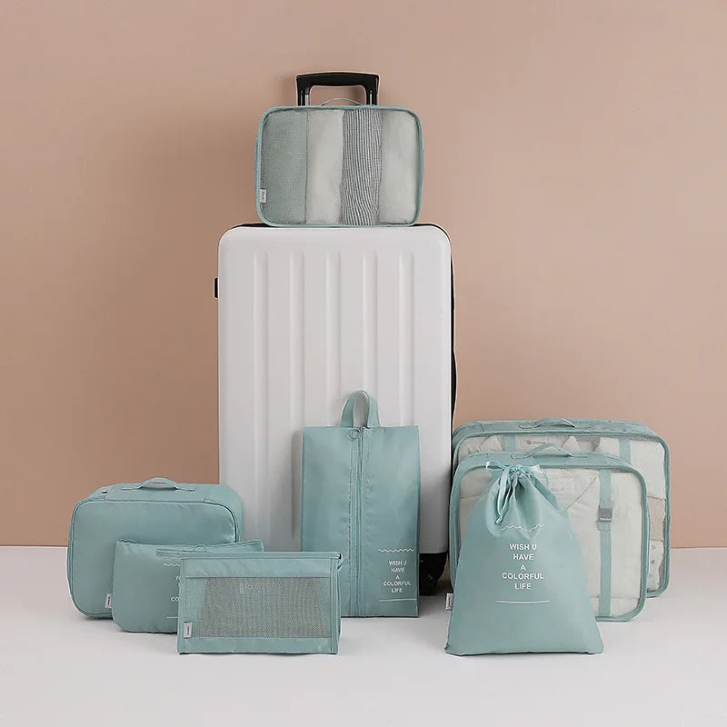 Travel Bags Clothes Shoe Underwear Organizer Storage Luggage Cube