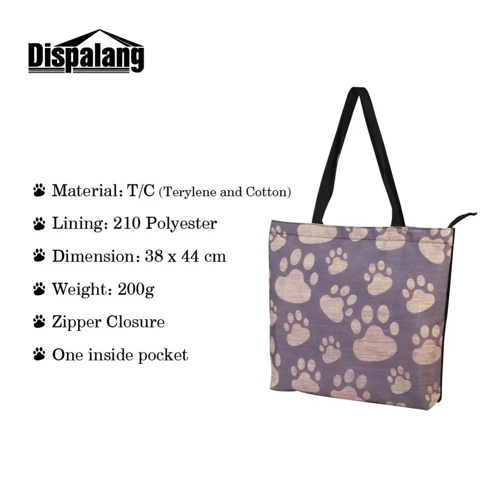 Customized Travel Handbag Tote with Personalized Prints