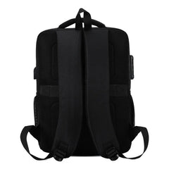 Vintage College Student USB Backpack 15.6 Laptop Notebook Backpacks Safety
