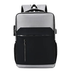 Vintage College Student USB Backpack 15.6 Laptop Notebook Backpacks Safety