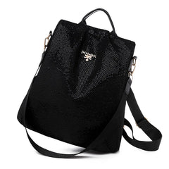 Waterproof Anti-theft Oxford Women Backpack Print School Bags