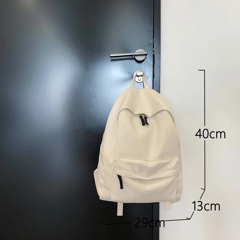 Women High Capacity Nylon Backpack for Teeanger Girls