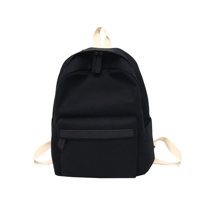 Canvas Backpacks Boys Shoulder School Bag Rucksack for Girls Travel Pack