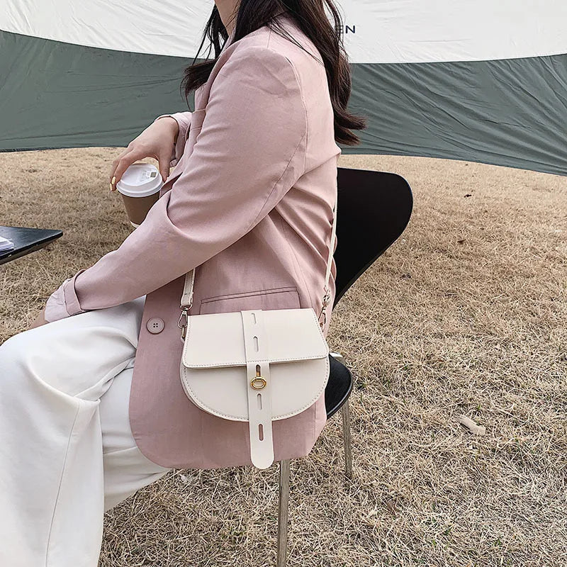 Women Shoulder Bags Classic PU Leather Handbag Female Retro Crossbody Bag