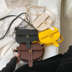 Women Shoulder Bags Classic PU Leather Handbag Female Retro Crossbody Bag