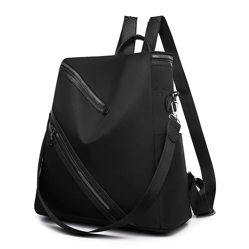 Women Backpack Ladies Large Capacity Backbag Oxford Cloth Youth Daily Back Packs