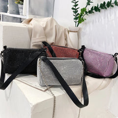 Rhinestone Crossbody Bag Small Totes Shoulder Handbag
