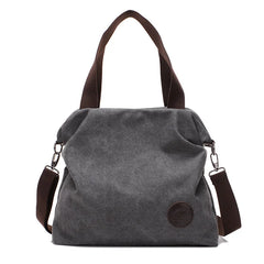 Casual Art Canvas Bag Women Shoulder Messenger Mori Student Big Purse Handbags