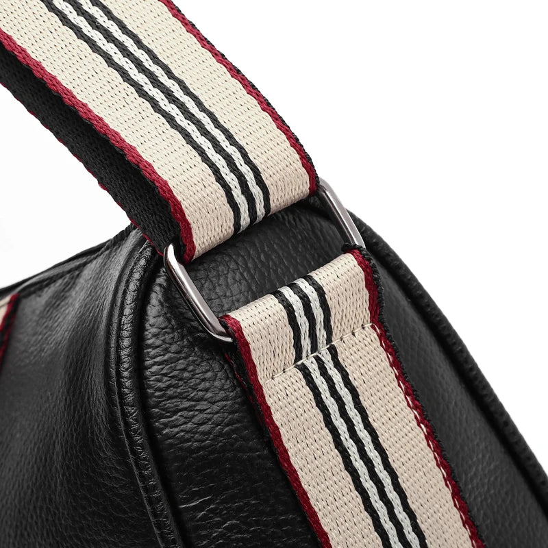 Ladies Shoulder Bag Soft Texture Adjustable Strap Urban Girl Messenger