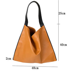 Women's Shoulder Bag Soft PU Leather Large Handbag