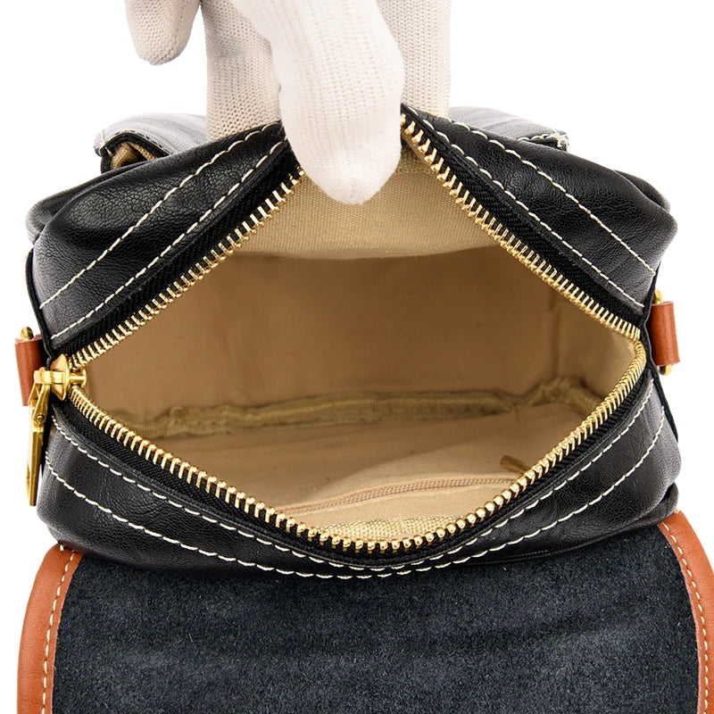 Large Capacity Retro Shoulder Bag Handbag Women Ladies Messenger Bag