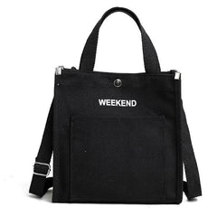 Canvas Shoulder Bag for Women, Large Capacity Messenger Handbag