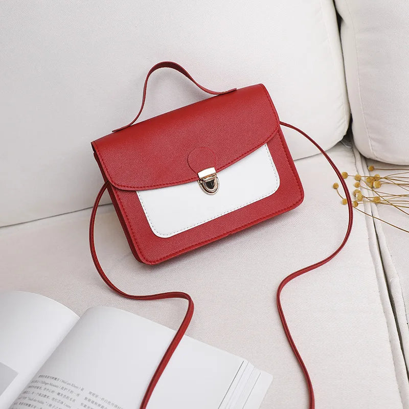 Mini Square Bag Portable Shoulder Bag Casual Messenger Bag